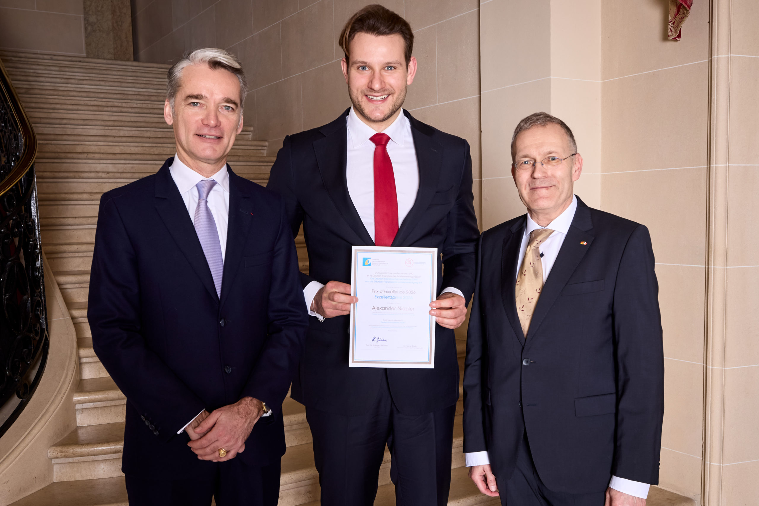 Foto: Exzellenzpreis 2026 für Alexander Niebler aus München 