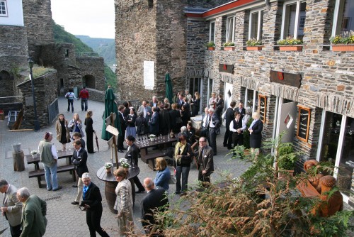 Spargelessen 2011 auf Burg Rheinfels, St. Goar