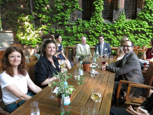 Spargelessen 2013 auf den Kupferbergterrassen in Mainz